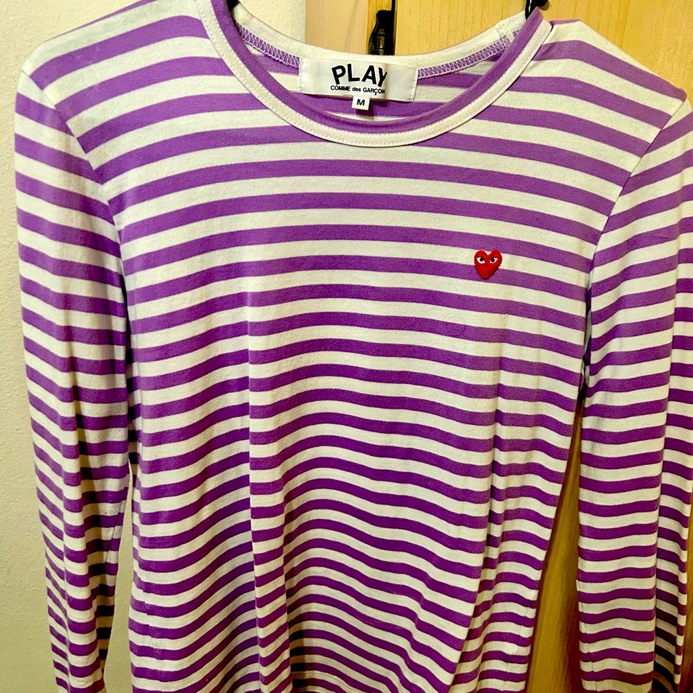 Women’s Come see Garçons PLAY long sleeve top